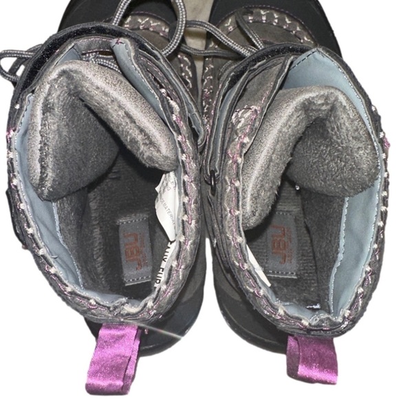 JBU Waterproof Vegan Leather Sami Ankle Boot Grey/Black Women’s shoes Sz 8 - Picture 5 of 7